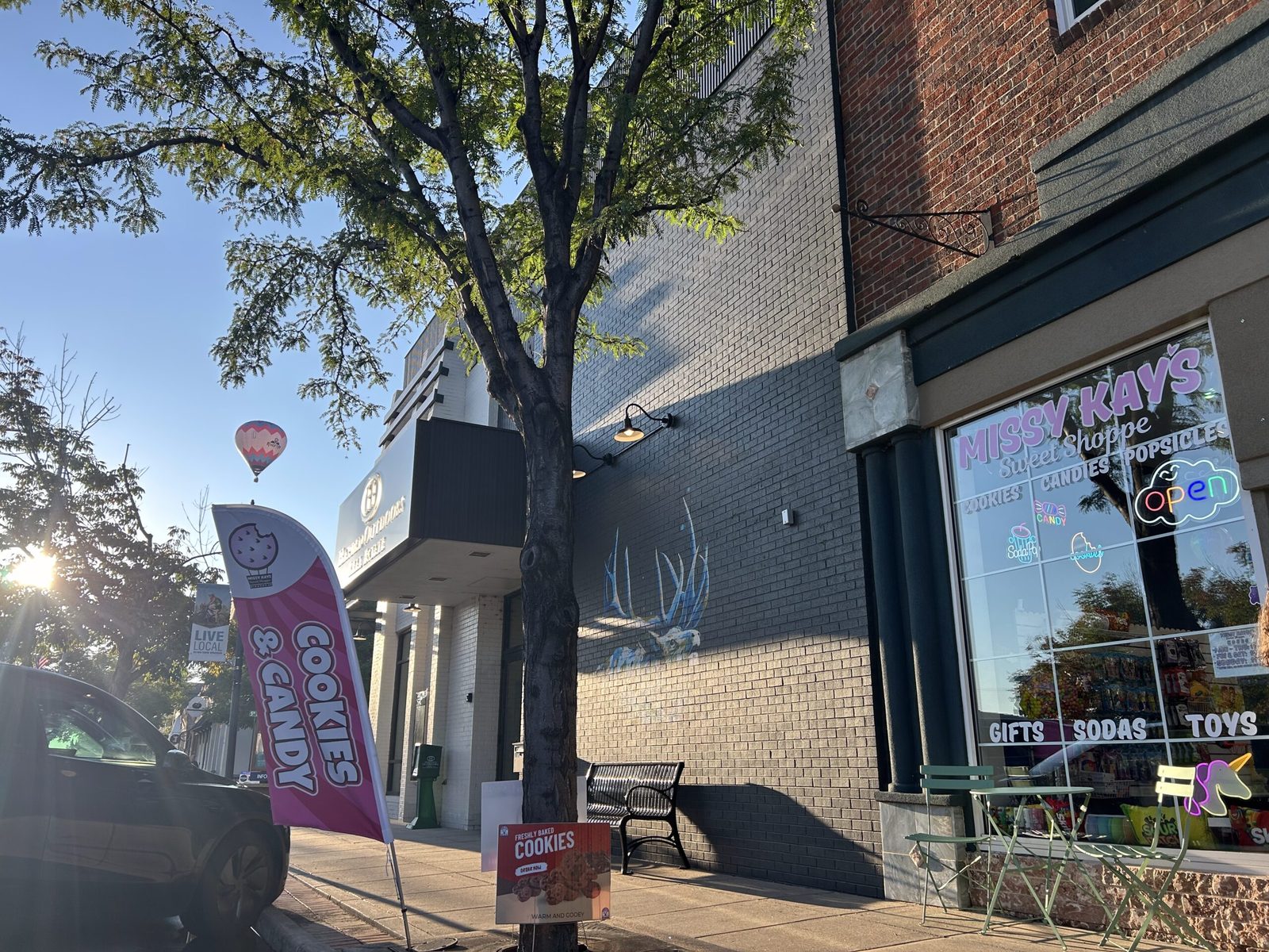 The Missy Kay's storefront on Main Street in downtown Windsor